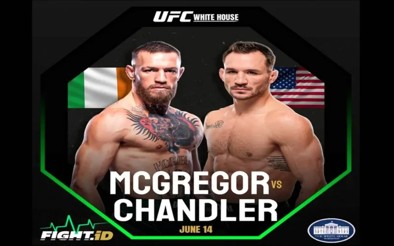 اللقاء المنتظر.. كونور مكغريغور يصافح مايكل تشاندلر في البيت الأبيض